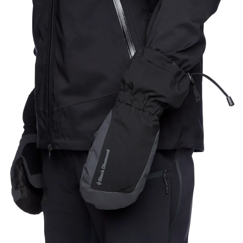 Black Diamond Glissade Mitts in Black-1